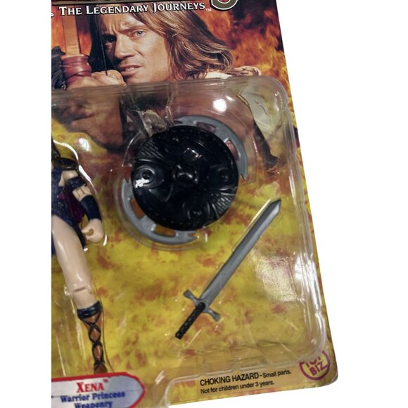 Vintage 1995 Hercules Xena Warrior Princess Action Figure W/ Weapons Collectible - Picture 3 of 7